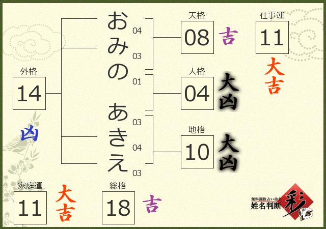 診断結果画像