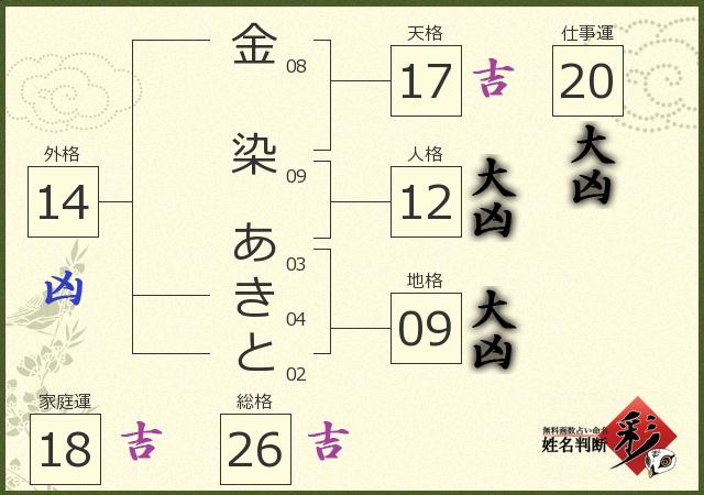 診断結果画像