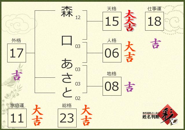 診断結果画像