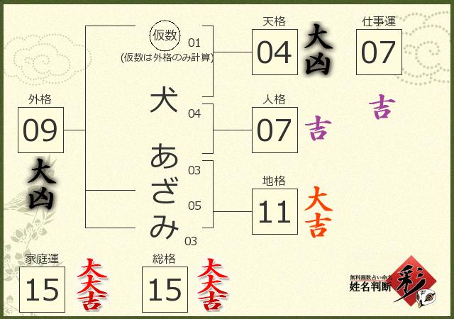 診断結果画像