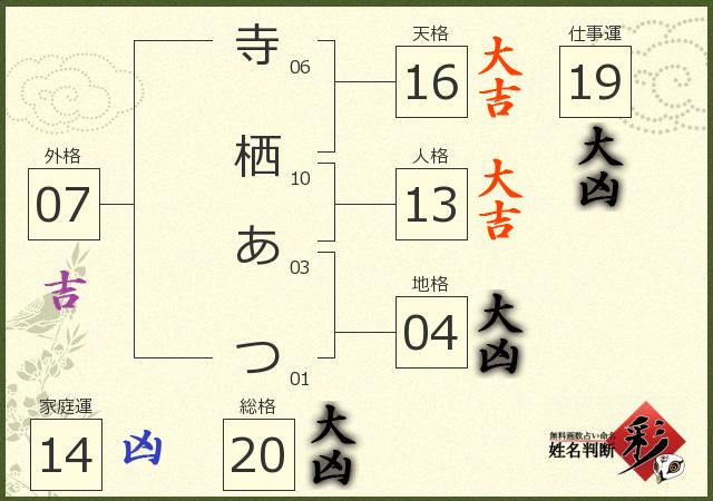 診断結果画像