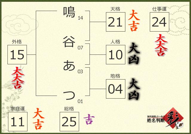 診断結果画像