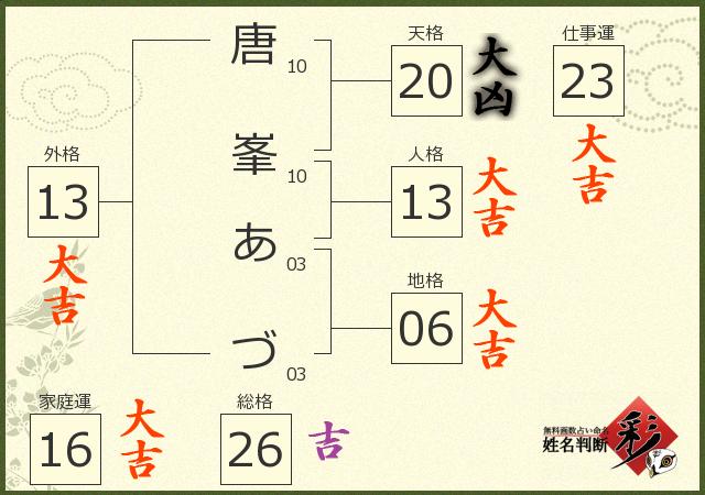 診断結果画像