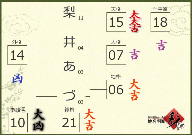 診断結果画像