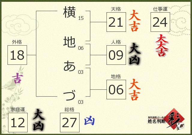 診断結果画像