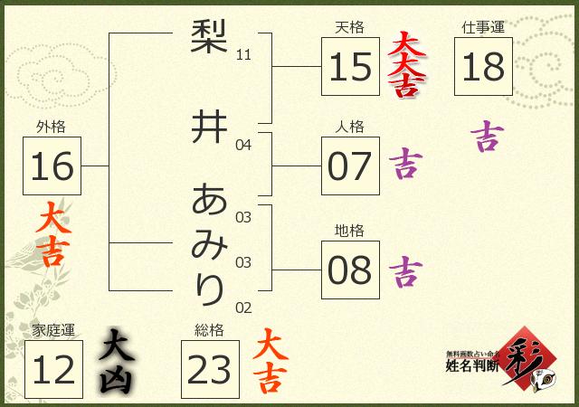 診断結果画像