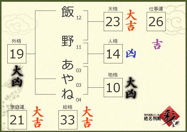 診断結果画像