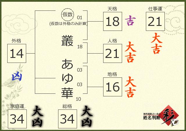 診断結果画像