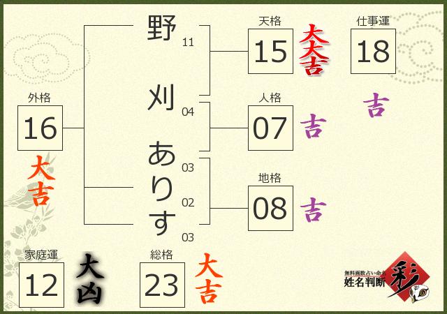 診断結果画像