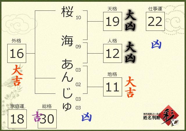 診断結果画像