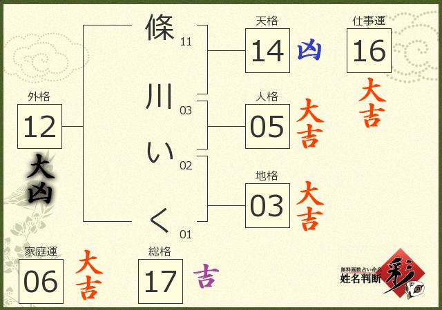診断結果画像