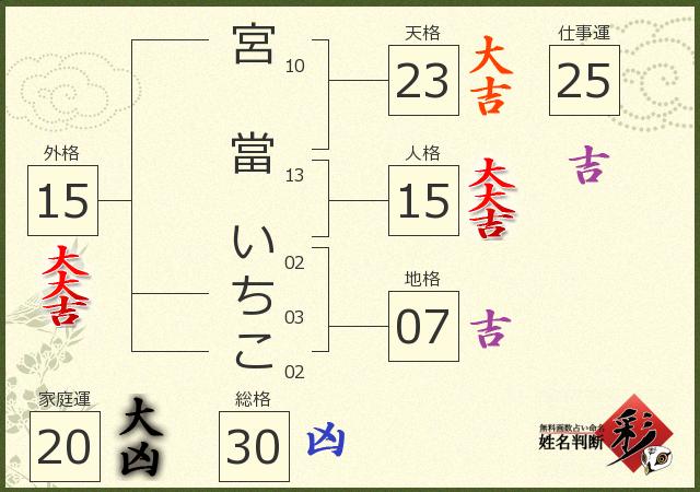 診断結果画像