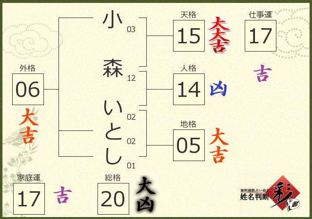 診断結果画像