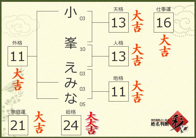 診断結果画像
