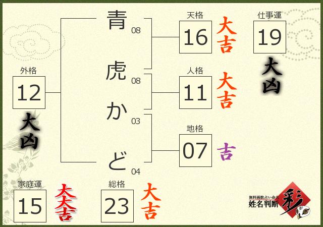 診断結果画像