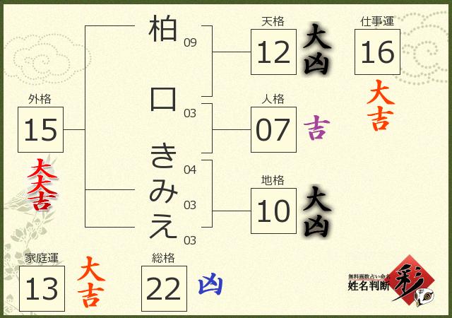 診断結果画像