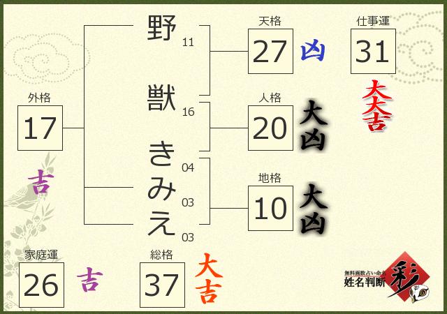 診断結果画像