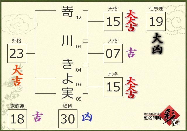 診断結果画像