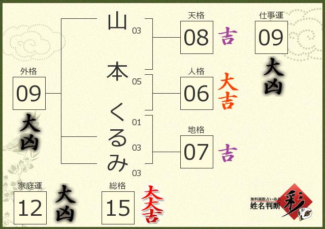 診断結果画像