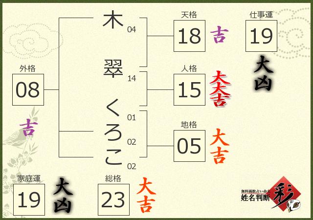 診断結果画像