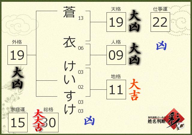 診断結果画像