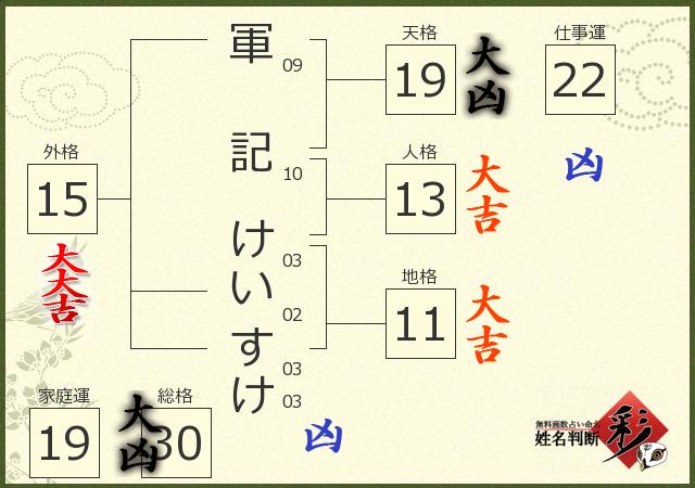 診断結果画像