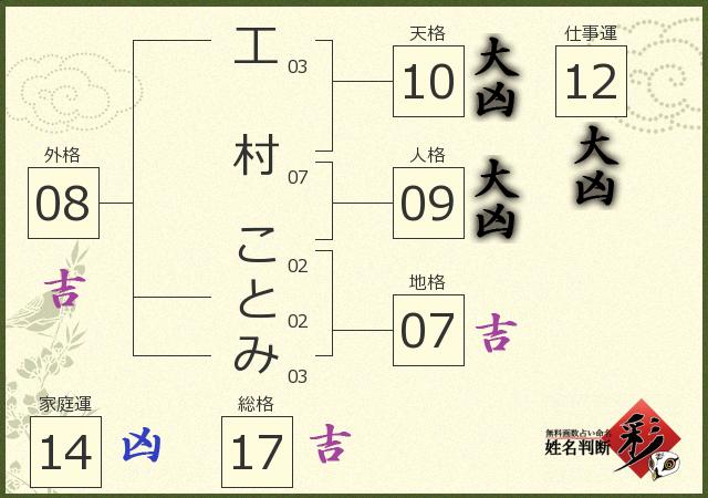 診断結果画像