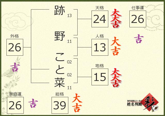 診断結果画像