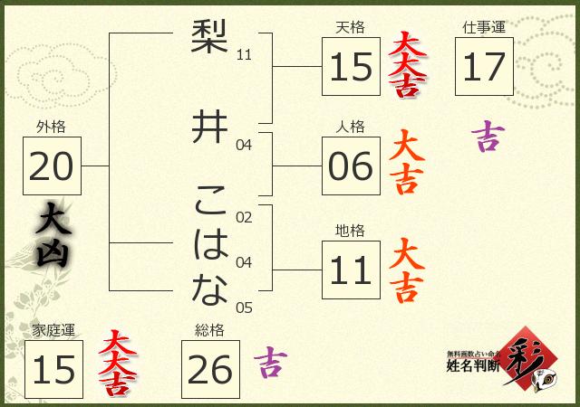 診断結果画像