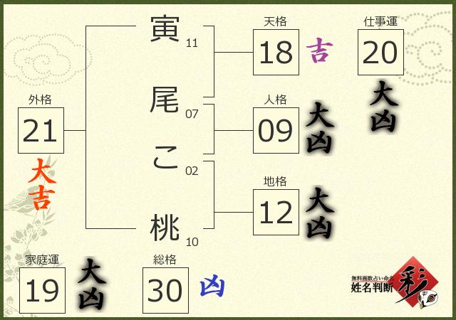 診断結果画像