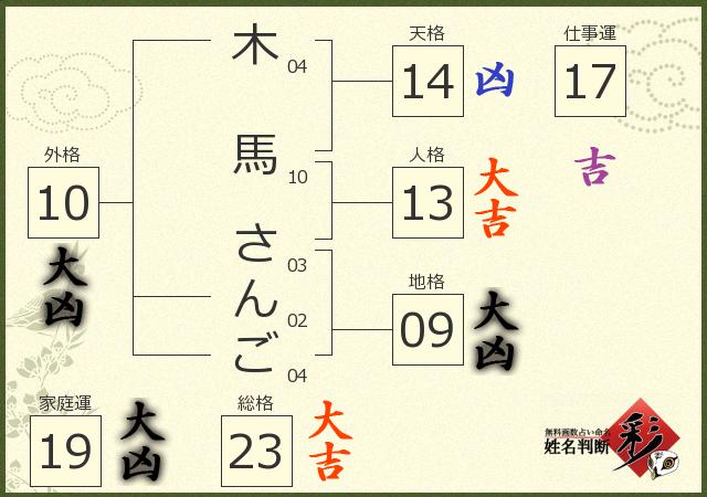 診断結果画像