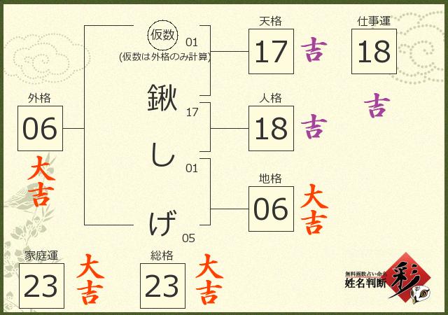 診断結果画像
