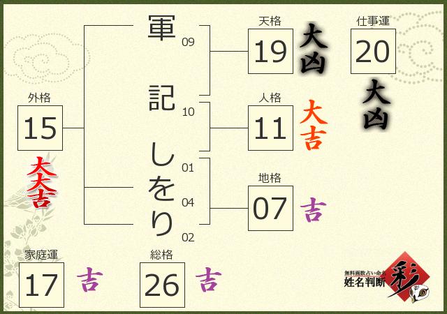 診断結果画像