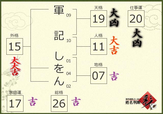 診断結果画像