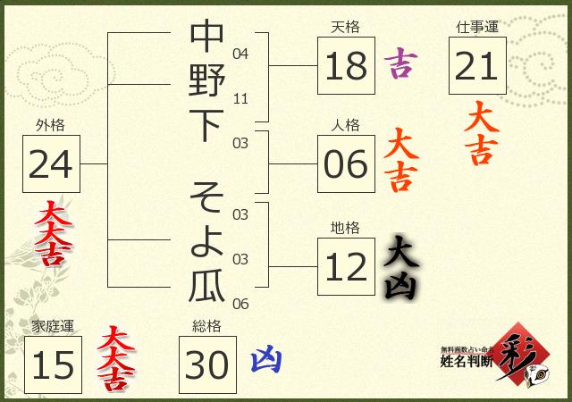診断結果画像