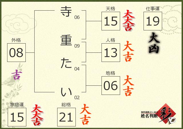 診断結果画像