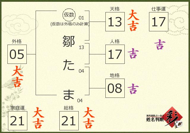 診断結果画像