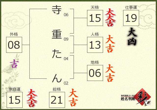 診断結果画像