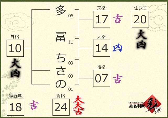 診断結果画像