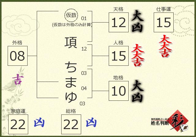 診断結果画像