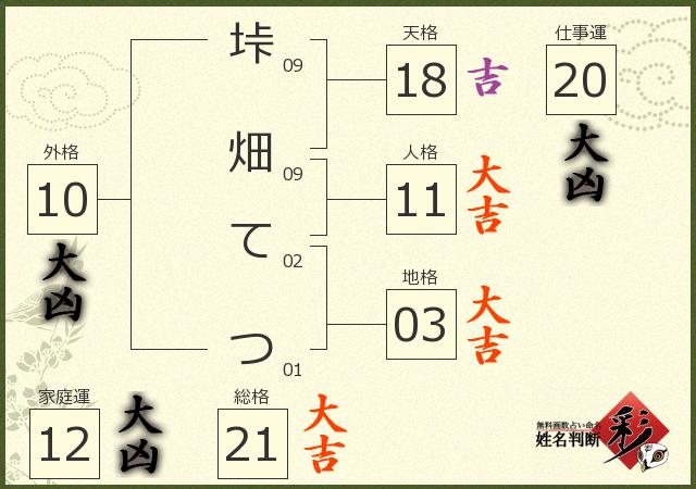 診断結果画像