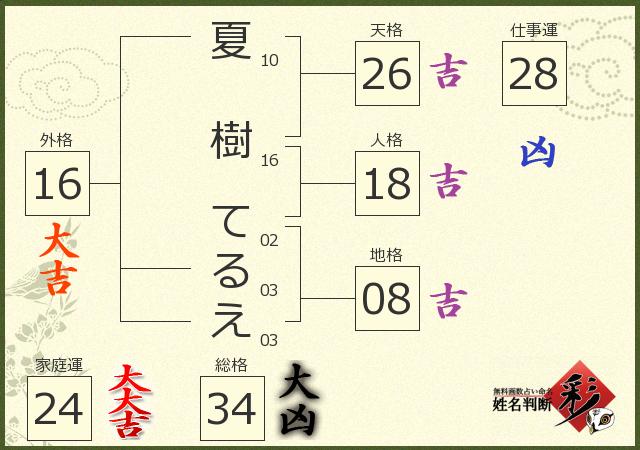 診断結果画像