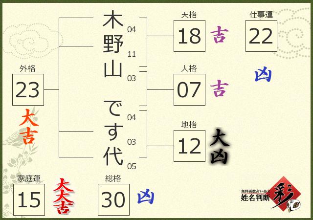 診断結果画像