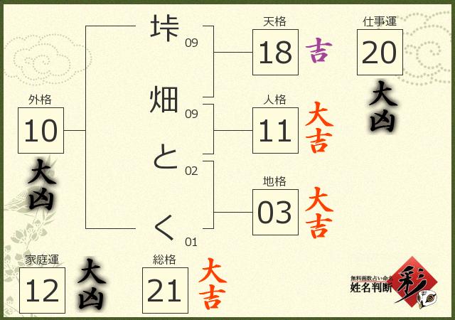 診断結果画像