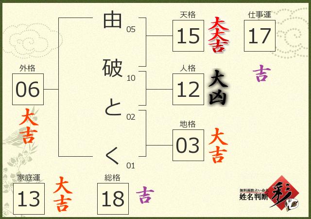 診断結果画像
