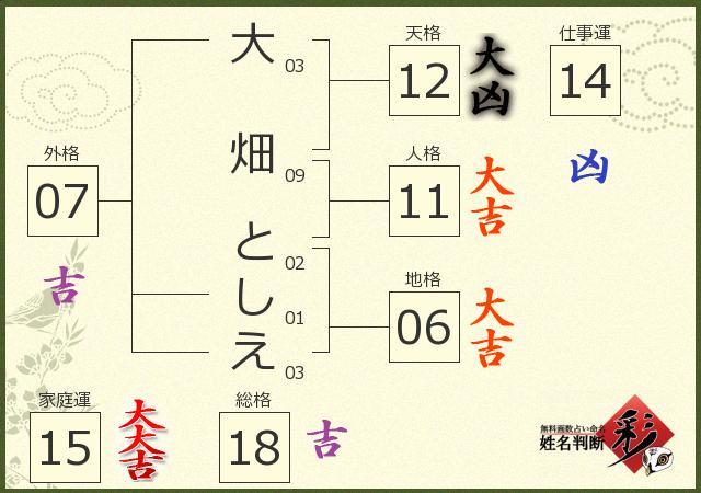 診断結果画像