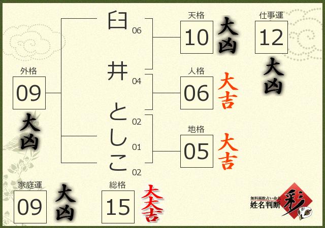 診断結果画像
