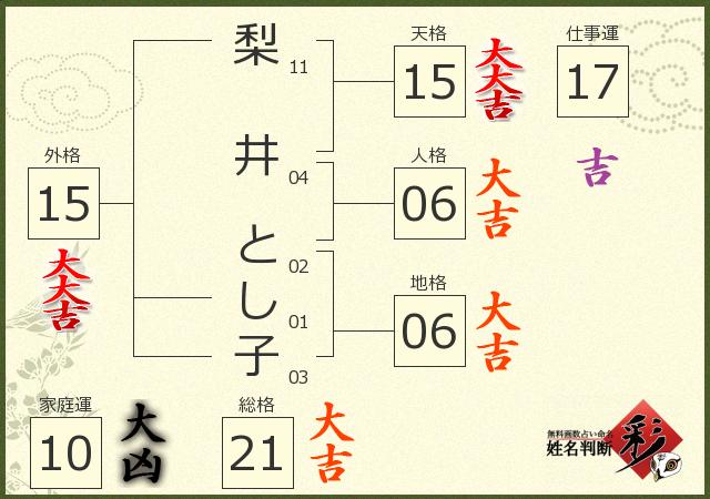 診断結果画像