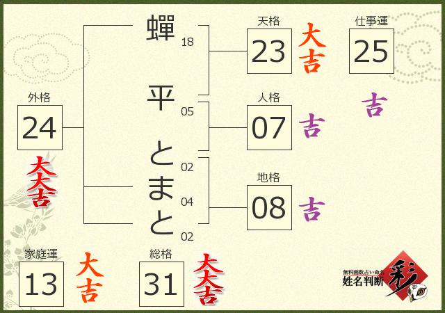 診断結果画像