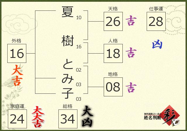 診断結果画像